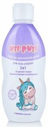 Żel pod prysznic i szampon 2w1 dla dzieci z olejkiem brzoskwiniowym 0+, UTI-PUTI 200ml