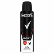REXONA MEN Active Protection+ Invisible Dezodorant anti-perspirant w sprayu dla mężczyzn 150 ml