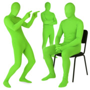 Niewidzialny strój green screen - 160 cm
