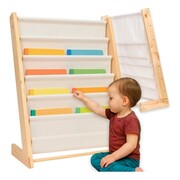 Półka na książki dla dzieci - organizer biblioteczka z 6 półkami