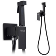 Bateria bidetowa podtynkowa - czarna