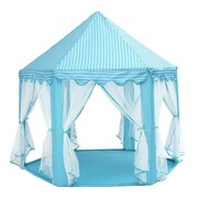 Namiot dla dzieci pałac domek zamek do domu ogrodu niebieski