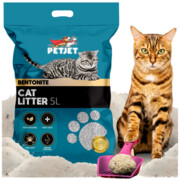 Bentonitowy żwirek do kuwety dla kota 5 litrów