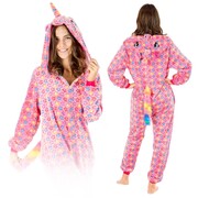 Czerwony jednorożec Onesie Kigurumi