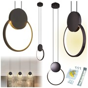 Lampa wisząca żyrandol sufitowa wisząca LED loft industrialna regulacja 11W