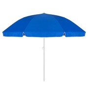 Parasol składany plażowy ogrodowy 240cm- ciemny niebieski