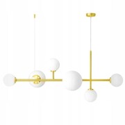 Lampa sufitowa glamour złota