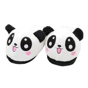 Kapcie pluszowe panda – ciepłe papcie, rozmiar uniwersalny 36–41