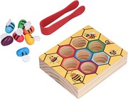 Gra edukacyjna plaster miodu pszczółki MONTESSORI dzień chłopaka