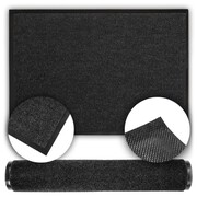 Wycieraczka do butów gładka mata wejściowa 80x120 czarna