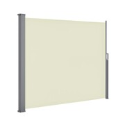 Markiza boczna parawan osłona roleta taras 300x180 beżowa