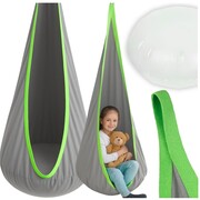 Huśtawka kokon fotel wiszący bujaczek do pokoju dziecka Montessori poducha