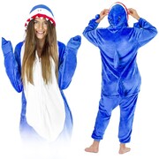 Rekin Kigurumi Onesie dres piżama kombinezon