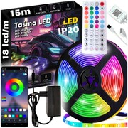 Taśma LED RGB Neon sterowanie aplikacją 15 m – 270 LED