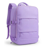 Plecak do samolotu damski 40x20x25 fioletowy turystyczny bagaż podręczny