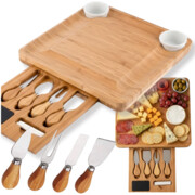 Deska do serów półmisek na przekąski wędliny na stół prezent 33x33