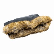 Mufka do wózka z futerkiem