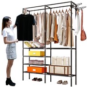 Szafa metalowa wieszak na ubrania stojący