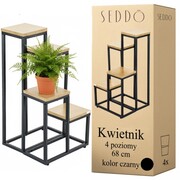 Kwietnik stojący wielopoziomowy na kwiatki rośliny industrial rustykalny 68