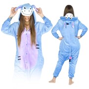 Onesie kigurumi kłapouchy ciepła piżama przebranie kostium dres guziki XL