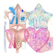 Zestaw kreatywny dla dziewczynki dzieci diy lampiony balony zrób to sam