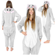Piżama męska słoń śmieszna przebranie dorosłych kigurumi onesie ciepła