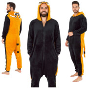 Piżama unisex panda mała prezent kigurumi onesie wygodny