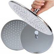 Deszczownica prysznicowa okrągła chrom 25 cm | Briso