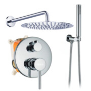 Bateria prysznicowa wannowa - chrom