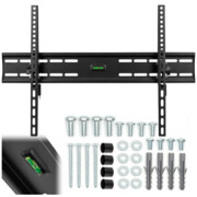 Uchwyt ścienny na telewizor ścianę uniwersalny poziomy solidny z poziomicą