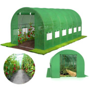 Duży tunel ogrodowy foliowy szklarnia PREMIUM | GoGarden