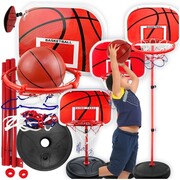 Zestaw do gry w kosza mini koszykówki dla dzieci do przenośny stojak 160 cm
