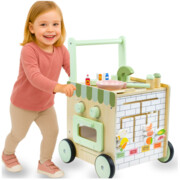 Drewniany pchacz kuchnia dla dzieci