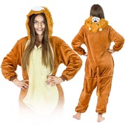 Lew kigurumi onesie piżama kostium przebranie