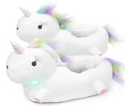 Świecące buty kapcie papcie jednorożec 35-41 LED