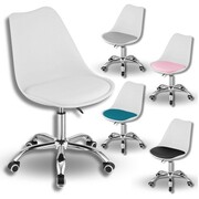 Fotel obrotowy biurowy krzesło biurowe obrotowe białe