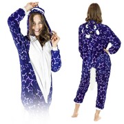 Jednorożec gwiazdy kigurumi onesie piżama kostium przebranie