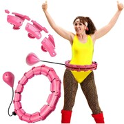 Hula hop z obciążeniem i wypustkami