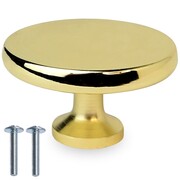 Uchwyt metalowy meblowy złota gałka Gloria