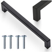 Uchwyt meblowy klasyczny do mebli szafek szuflad czarny matowy Jaxon 168 mm