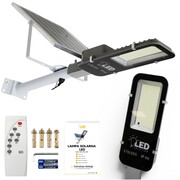 Lampa solarna uliczna LED 12W z pilotem zewnętrzna | LedSolution