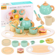 Drewniany zestaw herbaciany dla dzieci STARKY