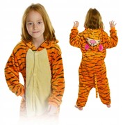 Tygrys Onesie na guziki