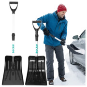 Mocna łopata szufla śniegu składana odśnieżania aluminiowa zgarniacz pług