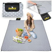 Koc piknikowy 200 x 200 groszki