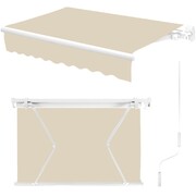 Markiza tarasowa beżowa 400 x 250 cm