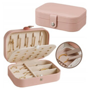 Kuferek szkatułka biżuterię kolczyki pudełko organizer prezent dla żony