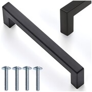 Uchwyt meblowy klasyczny czarny matowy Jaxon 105 mm rozstaw 96 mm