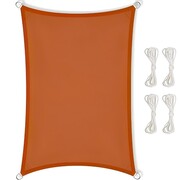 Premium osłona wodoodporny zacieniacz żagiel przeciwsłoneczny czerwony 4x6