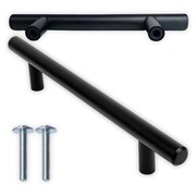 Uchwyt meblowy klasyczny reling czarny MICHAEL